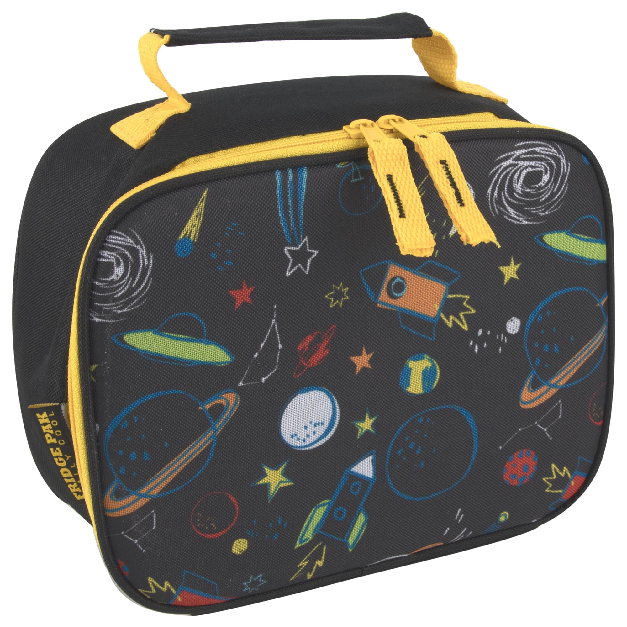 24 Pack of Soft Shell Insulated Lunch Bags for Storing Food, Drinks, Snacks, Napkins and Utensils in Fun Mixed Character Prints