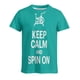 thumbnail image 2 of Camiseta Bianchi para hombre, camisetas de verano, camisetas de colores lisos, ropa de hombre con cuello redondo, 2 of 5