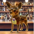 thumbnail image 3 of Animal Whiskey Bottle, Glass Liquor Decanter, Bourbon Wine Container, Elegant Table Decor, Sculpted Animal Statue, 320ml, for Birthdays Home Display Bar（A）, 3 of 5