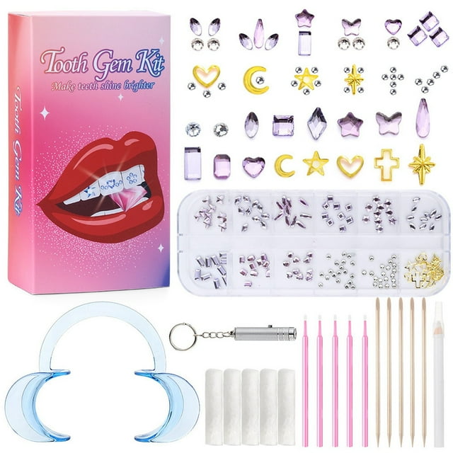 WIFKLSIIPG Drill Set Drill Decoration Various Models and Styles Beauty Set 12 Grid Drill Set Five Colors to Choose From