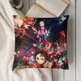 thumbnail image 3 of Demon Slayer Pillow Case Soft Pillow Cover Pillowcase Decorative Cushion Cover Home Decor 18 "x18 ", 3 of 8