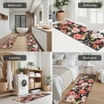 thumbnail image 5 of Pioneer Flower Floral Print Pattern Kitchen Rugs Sets Of 3,Kitchen Runner Rugs Non Skid Washable,Decorative Kitchen Floor Mats for Kitchen,Sink,Laundry,17"x30"+ 17"x47" + 17"x59", 5 of 6