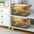thumbnail image 6 of Ryvnso Hummingbird Sunflowers Storage Bins Large Basket Foldable Cube Toys Organizer with Handles 1 PC, 6 of 7