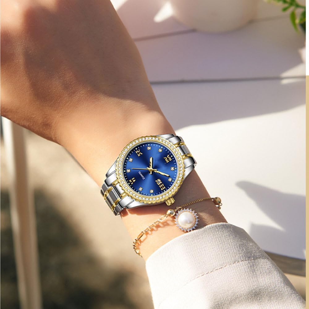 Womens Watch Luxury Diamond Analog Quartz Wrist Watches  display picture 3