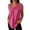 #0090-Hot Pink, variant on Womens Sleeveless Tops V Neck Frayed Edges Cotton Linen Blouses Casual Solid Color Tunics Summer Vacation Daily Wear Gift