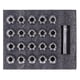 thumbnail image 5 of Tuercas de seguridad, tuercas de seguridad de 1/2‑20 Tuercas de seguridad de acero inoxidable Tuercas de seguridad CNC Características de vanguardia, 5 of 9