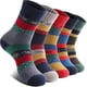 thumbnail image 1 of EBMORE Calcetines de invierno de lana navideña súper gruesos para mujer, paquete de 5 colores mezclados 24 cm-28 cm (CN); 38-46 (UE); 6,5-10,5 (EE. UU.); 5,5-9,5 (Reino Unido), 1 of 6