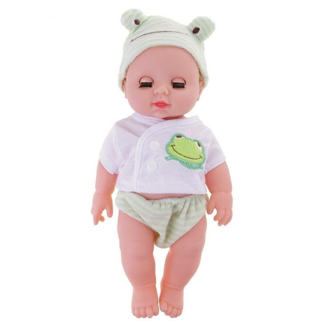 Muñeca de vinilo de 30 cm, bebé recién nacido con ropa Sunnimix Muñeca del vinilo