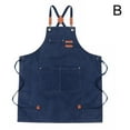 thumbnail image 6 of Heavy Duty Canvas Woodworking Shop Work Aprons Men Women Adjustable with Pocket, 6 of 8