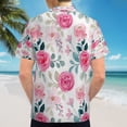 thumbnail image 6 of High Quality Hawaiian Shirts for Men Short Sleeve Aloha Beach Shirt Floral Summer Casual Button Down Shirts Blouses VSKCMJ, 6 of 7