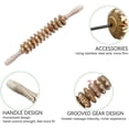 thumbnail image 3 of Wooden Massager Handheld Roller,Trigger Point Massager Stick for Fascia,Cellulite,Muscle Abdomen,Leg Back Stomach Waist Body Therapy Massager,Muscle Belly Relief Tool(12 Rotatable Rollers), 3 of 5