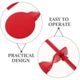 thumbnail image 3 of CIMAXIC 1Set Red Cylindrical Single Wooden Stake Self-Tapping Screw Steel Targets for Backyard Practice 7.9X4.7X1In, 3 of 8