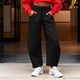 thumbnail image 2 of RKSTN Wide Leg Sweatpants Women Plus Size Baggy High Waist Straight Leg Athletic Jogger Pant Running Gym Fitness Sport Pant Sweatpant Elastic Waist Barrel Trouses, 2 of 10