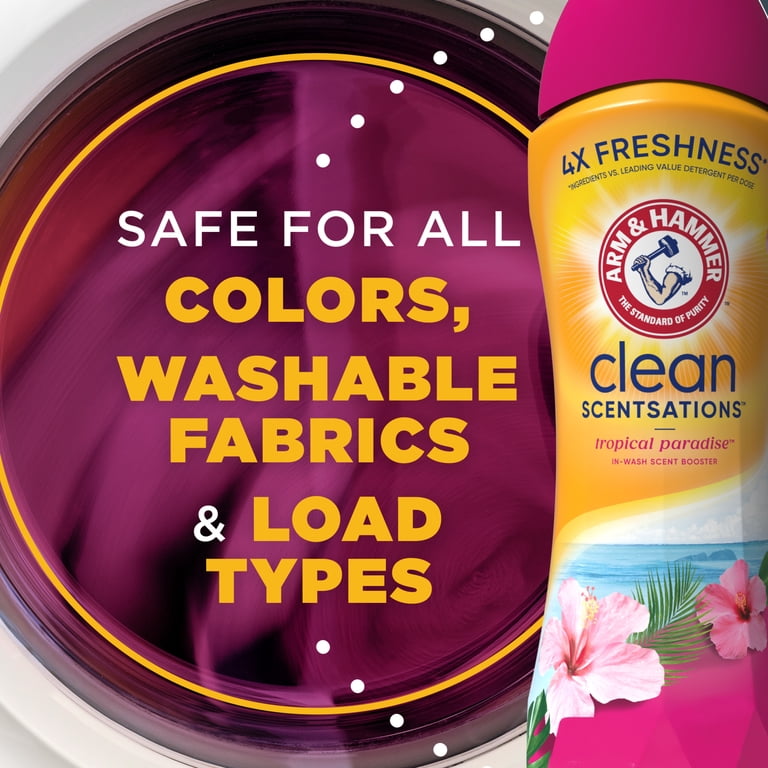 Arm & Hammer Clean Scentsations Tropical Paradise Scent Booster, 45 Oz photo 3