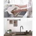 thumbnail image 5 of Texas Star Vintage Kitchen Dish Towels for Drying Dishes Set of 2, Retro Country Brown Stars Checkered Waffle Weave Microfiber Hand Tea Bathroom Towels Quick Dry & Absorbent Towel 15.7x23.6, 5 of 7
