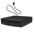 thumbnail image 1 of Xglysmyc Reproductor de CD universal USB externo para automóvil, reproductor de CD para automóvil a través de conexión de radio USB Reproductor de CD portátil para navegación Android para automóvil co, 1 of 5