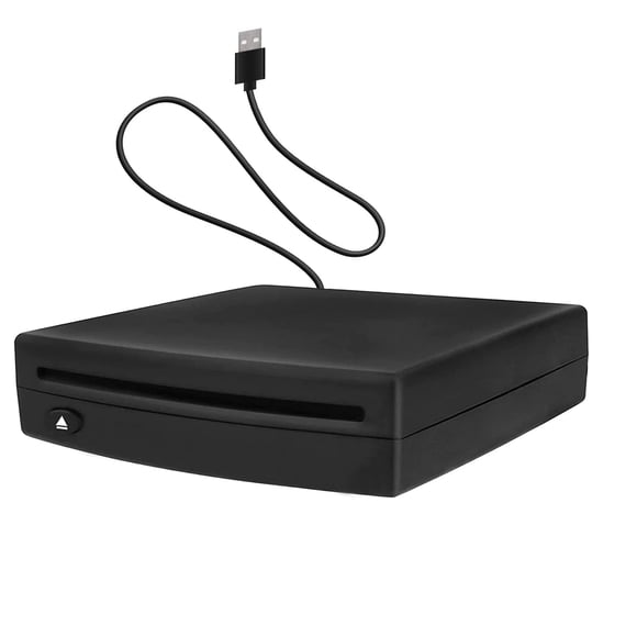 Xglysmyc Reproductor de CD universal USB externo para automóvil, reproductor de CD para automóvil a través de conexión de radio USB Reproductor de CD portátil para navegación Android para automóvil co
