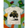 thumbnail image 5 of Tstars Monster Tractor Shirt for Toddler Boys - Fun Kids Tee Gift for Birthdays Holidays & Everyday Play Toddler Kids T-Shirt 2T Natural Camo, 5 of 6