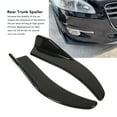 thumbnail image 4 of 2Pcs Rear Trunk Spoiler , KIMISS 41.5cm Rear Bumper Canard Lip Splitter Trunk Wing Spoiler Reduce Wind Resistance Universal For Automobiles, 4 of 8