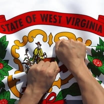 Anley Rip-Proof Double Sided 3-Ply West Virginia State Flag 3x5 Foot - West Virginia WV Flags 3 X 5 Ft