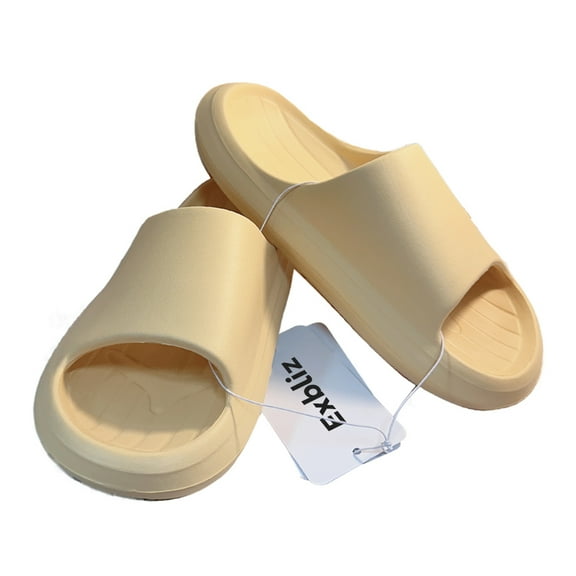 Exbliz Slippers, Women's and Men's Slippers, Super comfortable, Non slip, 38