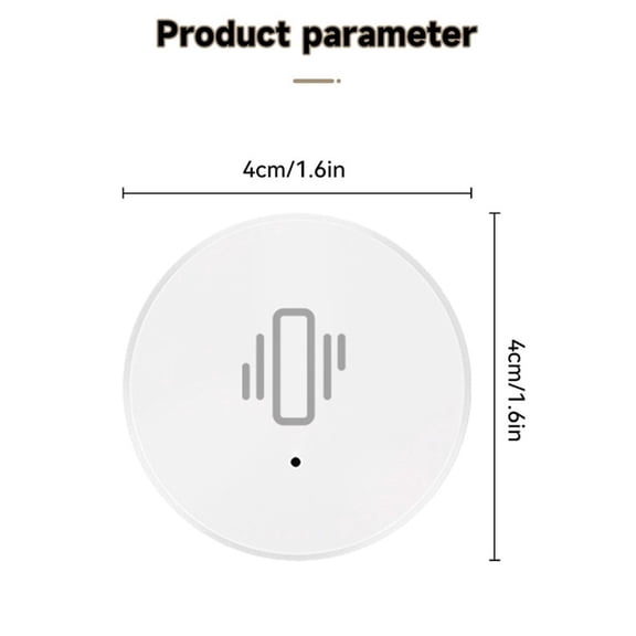 For For Tuya Smart Shock Sensor For Zigbee Shock Detector