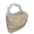 thumbnail image 2 of Bolso de hombro tejido, bolso de hombro tejido de paja, bolso de señora informal, bolso de hombro tejido optimizado para la excelencia, 2 of 9