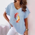 thumbnail image 2 of Button Down Shirts for Women Sleeveless Yoga Tops Women Loose Womens Tunic Tops Dressy Casual Short Sleeve Tank Tops for Women 2026, 2 of 4