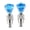 Blue, variant on UDIYO 2Pcs Luminous Tire Valve Caps with LED Flashing Light for Car Bicycle Motorcycle