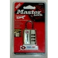 thumbnail image 3 of TSA-Accepted Set-your-own Padlock Nickel, 3 of 4