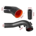 thumbnail image 5 of Intake Manifold Intake Pipe Kit Turbocharger Pipe Auto Engine Parts Replacement for N54 E88 E90 E92 135i 335i 3.0L, 5 of 5