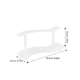 thumbnail image 2 of FOMIYES Transparent Acrylic Pen Holder for Desk Keeps Your Office Space Organized 4.7x2.8x3.1 Inches, 2 of 8