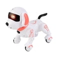 thumbnail image 1 of Control remoto Perro Robot programación cachorro robótico RC juguetes hacia atrás imita animales cachorro inteligente para niños 5 6 7 8 9 10 11 12 , Naranja Hugo perros robot rc, 1 of 9