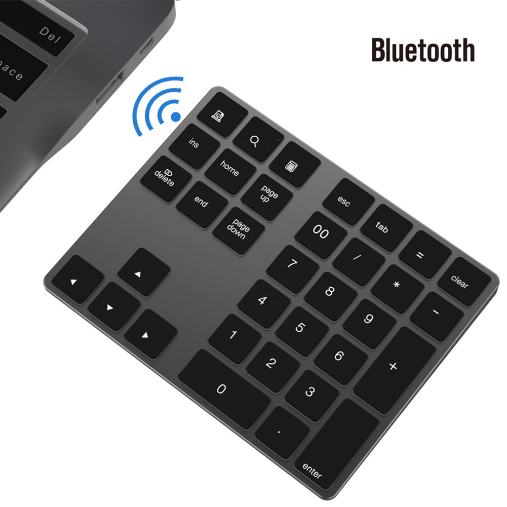 All-New Mini Aluminium 34keys Keyboards with USB Hub 