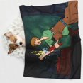 thumbnail image 5 of Lsque Scooby-Doo Pattern Waterproof Throw Blanket Pet Blanket for Dogs & Indoor Cats, Washable - Shaggy Plush Calming Long Faux Fur & Velvet Dog Blanket -, 5 of 8