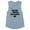 Stonewash Denim, variant on Saturdays in Columbia Women's Muscle Tank Large White