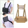 thumbnail image 3 of Bolsa de pecho para hombres, bolsa de de pecho de moda, paquete de arnés, bolsas de lámpara de utilidad para hombres, mujeres, de noche, DYNWAVEMX Riñonera al aire libre, 3 of 8
