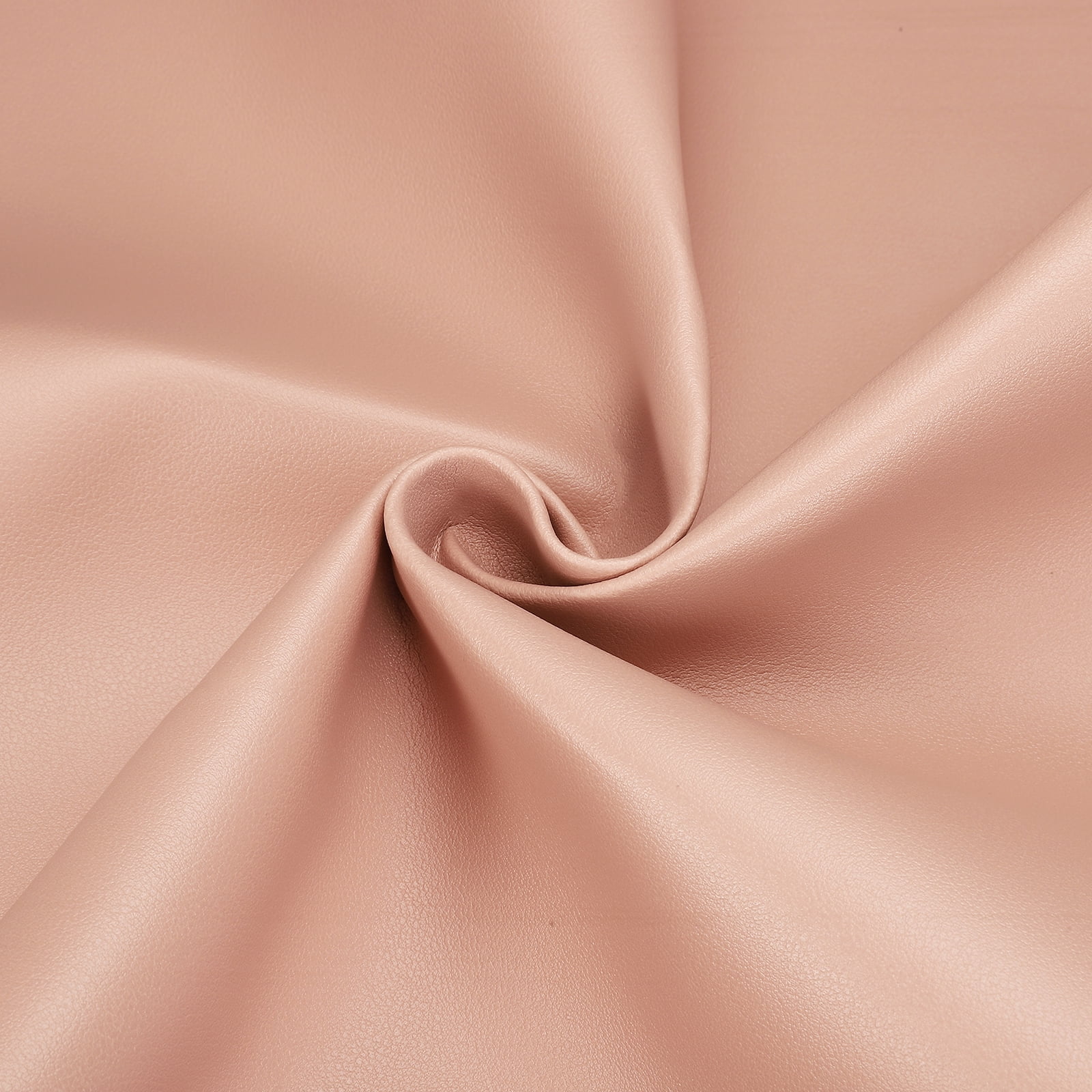 Uxcell Marine Vinyl Fabric, 54 Inch 1 Yard Upholstery Faux Leather Soft Waterproof Sheets Fabric for Crafts DIY Sewings Sofa Wallets Handbag Car, Pink