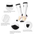 thumbnail image 3 of Naloa Baker Gnome Thigh High Socks Extra Long Stretchy Sock Women Over Knee High Opaque Stocking Daily Wear, 3 of 6