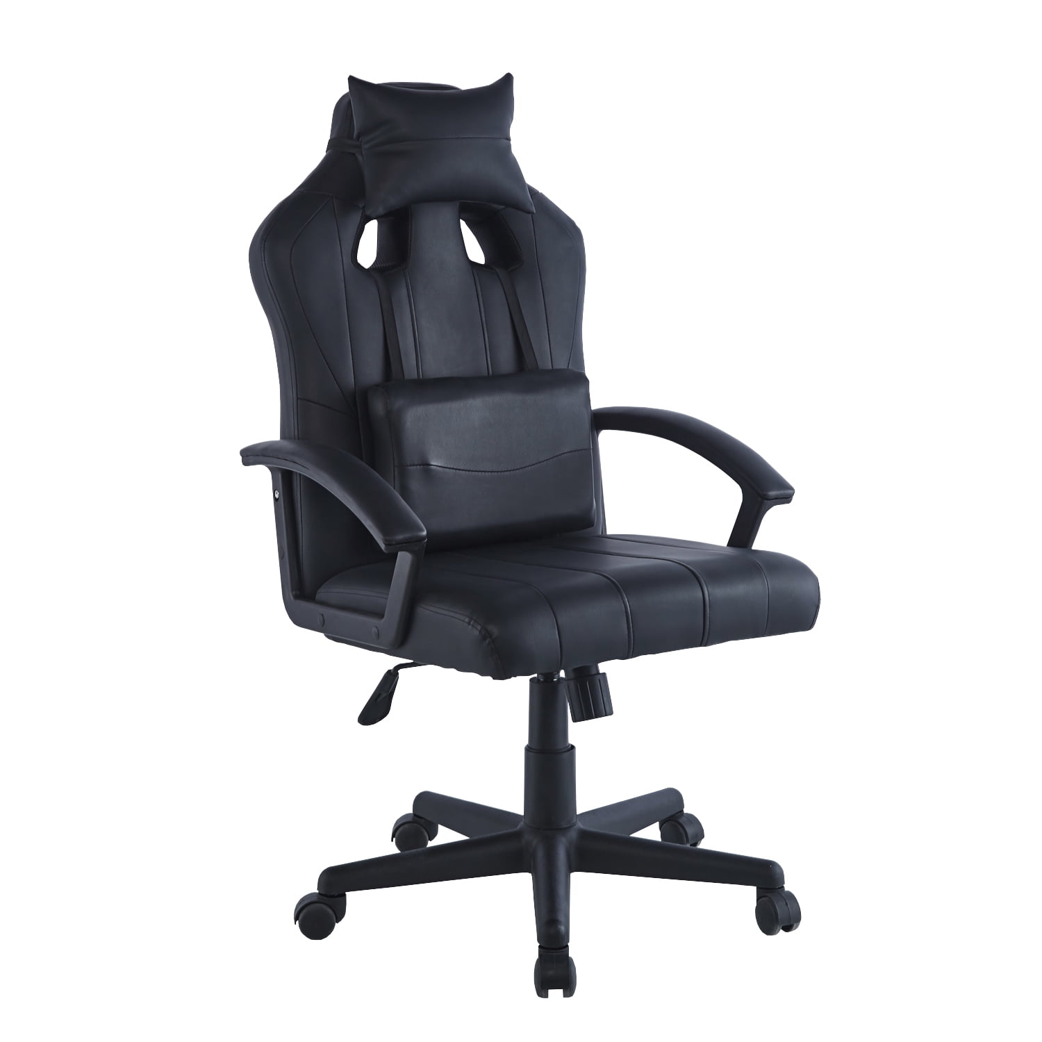 Silla Gamer Con Altura Ajustable Y Apoyabrazos Negro
