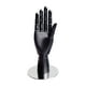 thumbnail image 2 of Mano de maniquí de 10 pulgadas con dedos articulados Mano de maniquí de madera para dibujar Negro, 2 of 9