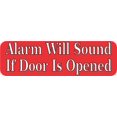 thumbnail image 2 of 10in x 3in Alarm Will Sound Sticker, 2 of 2