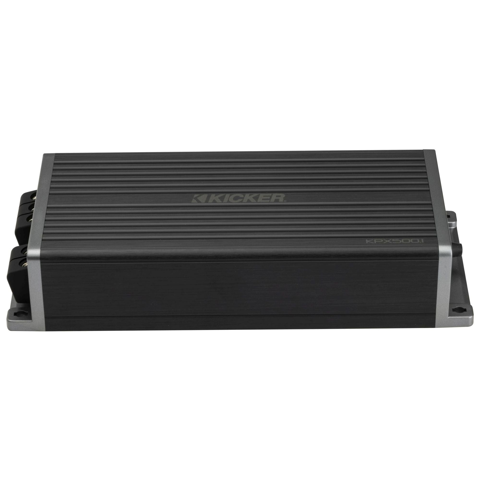 Kicker 51KPX5001 & 51KPX3004  KPX Powersports & Motorcycle Sub Amp w/  4 Full Range Amp Bundle ( Includes Bass Knob )