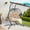 Dark Gray+khaki, variant on Harper & Bright Designs Wicker Hammock Swing Chair for 2 Person, Rattan Double Egg Chair with Stand Hanging, Basket Egg Swing Chair with Cushion for Backyard, Dark Gray+khaki