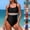 Red, variant on Women One Piece Swimsuit Tummy Control Adjustable Shoulder Strap Bikini Bathing Suit Red