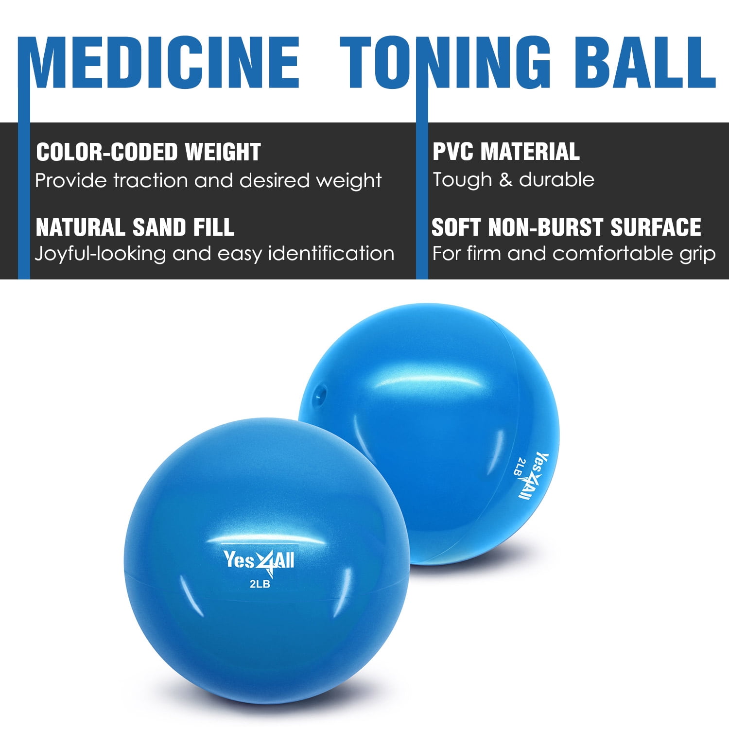 exercise ball with sand inside