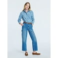 thumbnail image 2 of Free Assembly Women's Cropped Straight Leg Utility Jeans, 28” Inseam, Sizes XS-XXL, 2 of 5