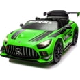 thumbnail image 1 of VOLTZ TOYS 24V Mercedes-AMG GT3 Kids Ride-On Racing Car with Premium Leather Seat, High-Speed Performance 24V Power Wheels, Motorized Track Toy with Parent Remote, Green, 1 of 6