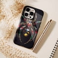 thumbnail image 6 of Glamorous Spider Jewelry Phone Case with Colorful Gems & Golden Frame for Fashion Lovers, Perfect for Holiday Gifts - Compatible with iPhone 11/12/13/14/15/16 (Pro Max/Plus), 6 of 9
