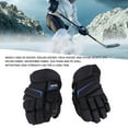 thumbnail image 3 of Ice Hockey Gloves, Excellent Protection High Breathability Teen Ice Roller Hockey Gloves, Highly Fitting Lightweight Protective Equipment for Hockey, Roller, 3 of 7